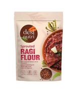 Desi Nutri Sprouted Ragi Flour 15.8 oz Ready to Cook High in Fibre Glute... - $21.66