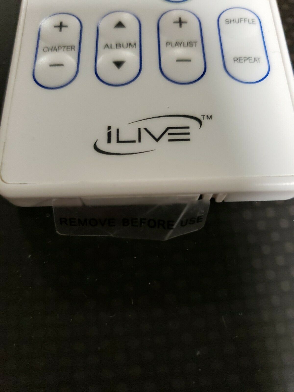 Original ILIVE IJ308W CD Player Remote Control (USED) Remote Controls