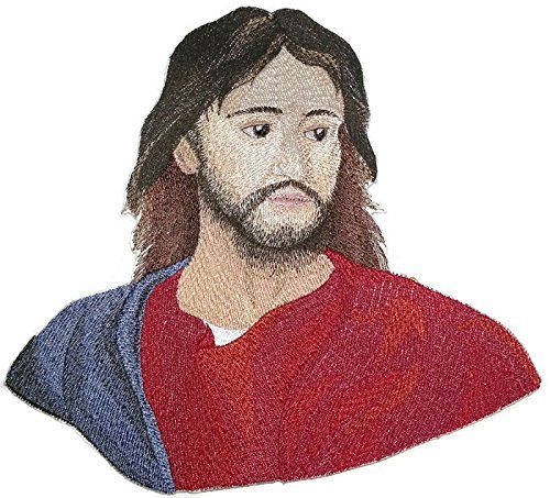 BeyondVision Custom and Unique Jesus of Nazareth Embroidered Iron on/Sew Patch [