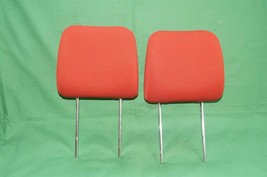 10-13 Kia Soul Front Cloth 2 Headrests Headrest Set RED