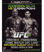 UFC RIO Anderson SILVA vs Yushin OKAMI Vegas Boxing Card - $4.95