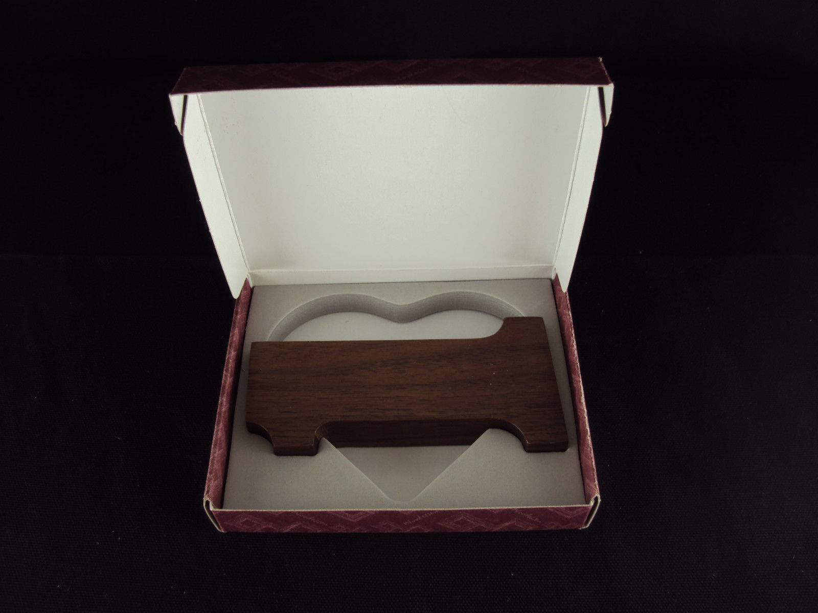 Gift Box. Woodessen Paper Weight Walnut Solid Wood 