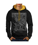 Holland Amsterdam Sweatshirt Hoody Netherlands Men Contrast Hoodie - $23.99+