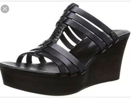 UGG Australia Mattie Black Wedge Sandals Women's Size: 8 - $50.00