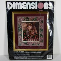 DIMENSIONS 1443 &quot;THE LITTLEST ANGEL&quot; CREWEL EMBROIDERY KIT 1994 USA 14&quot; ... - $41.26