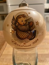 Vtg Schmid Sister Berta Hummel Xmas Ornament 1984 A Gift From Heaven Tree Bulb - $10.69