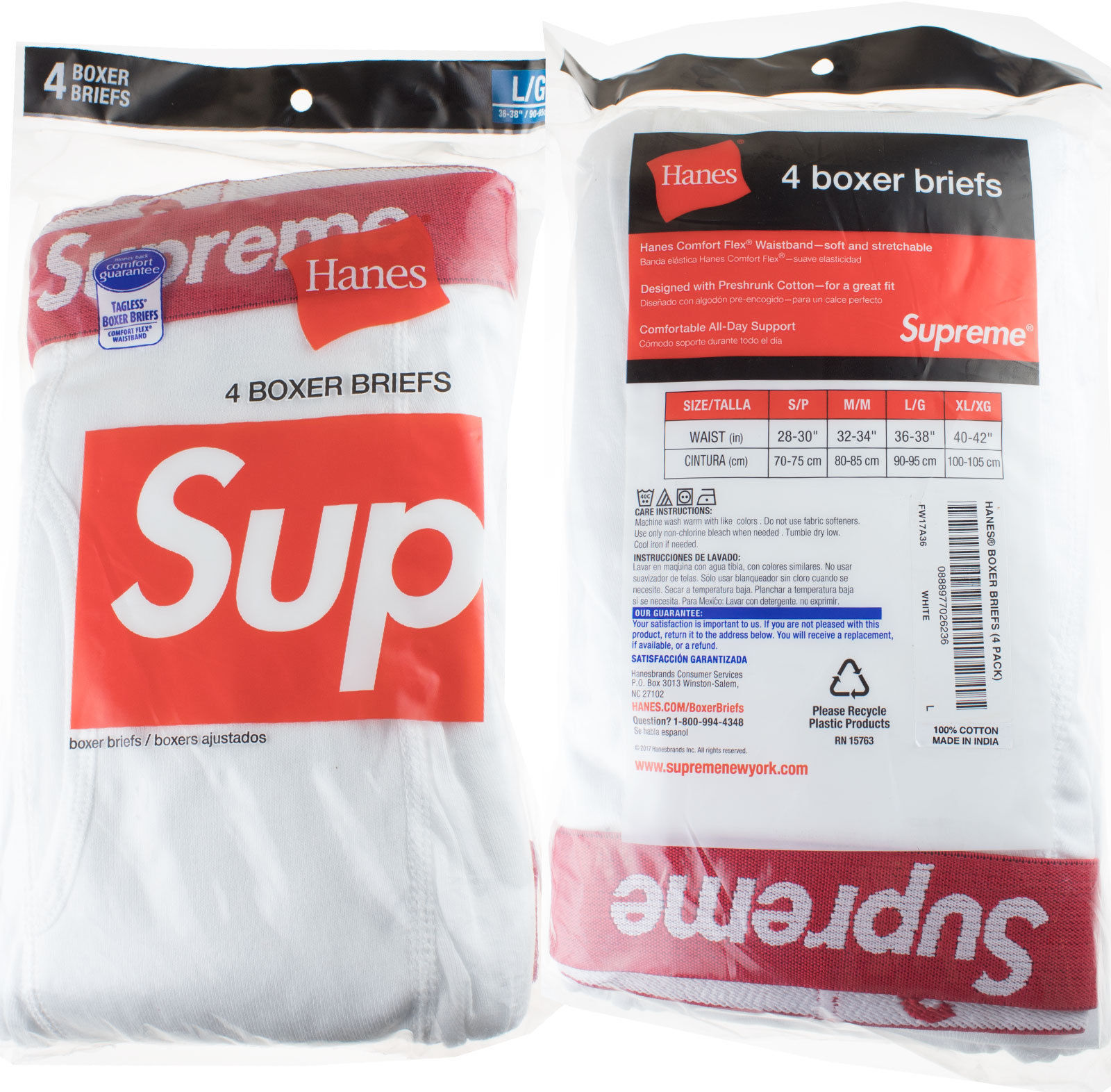 boxer supreme hanes