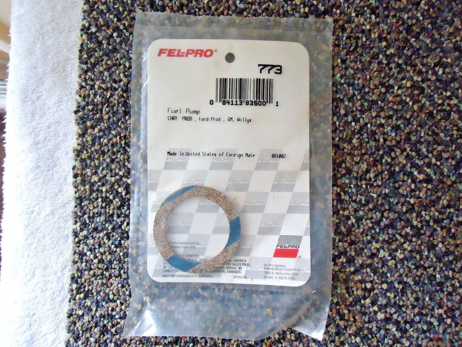 Fel-Pro 60528 Carburetor Mounting Gasket