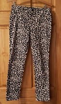 Place Animal Print Straight Leg Pants Girls Size12 Back Pockets Halloween - $19.80