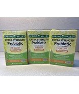 3 Pack Spring Valley Extra Strength Probiotic Digestive 90 Total Exp 7/24 - $34.65