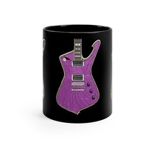 KISS Paul Stanley's  Mirror ball  Iceman Guitars gold silver purple mug 11oz - $25.00