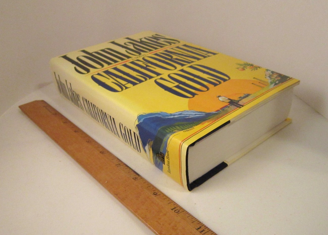 California Gold 1989 John Jakes, Historical Novel Fiction & Literature