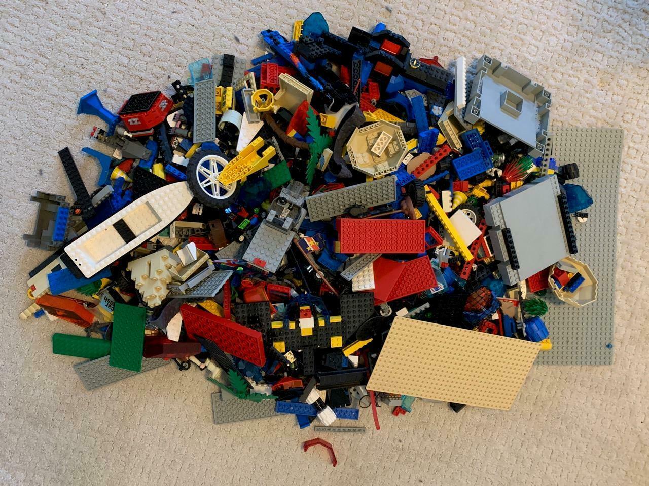 12 Pound LBS of Bulk Used LEGO Extra Parts Legos Bricks Lot Bricks