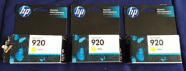 Genuine HP 920 Yellow Ink Cartridge - $9.89