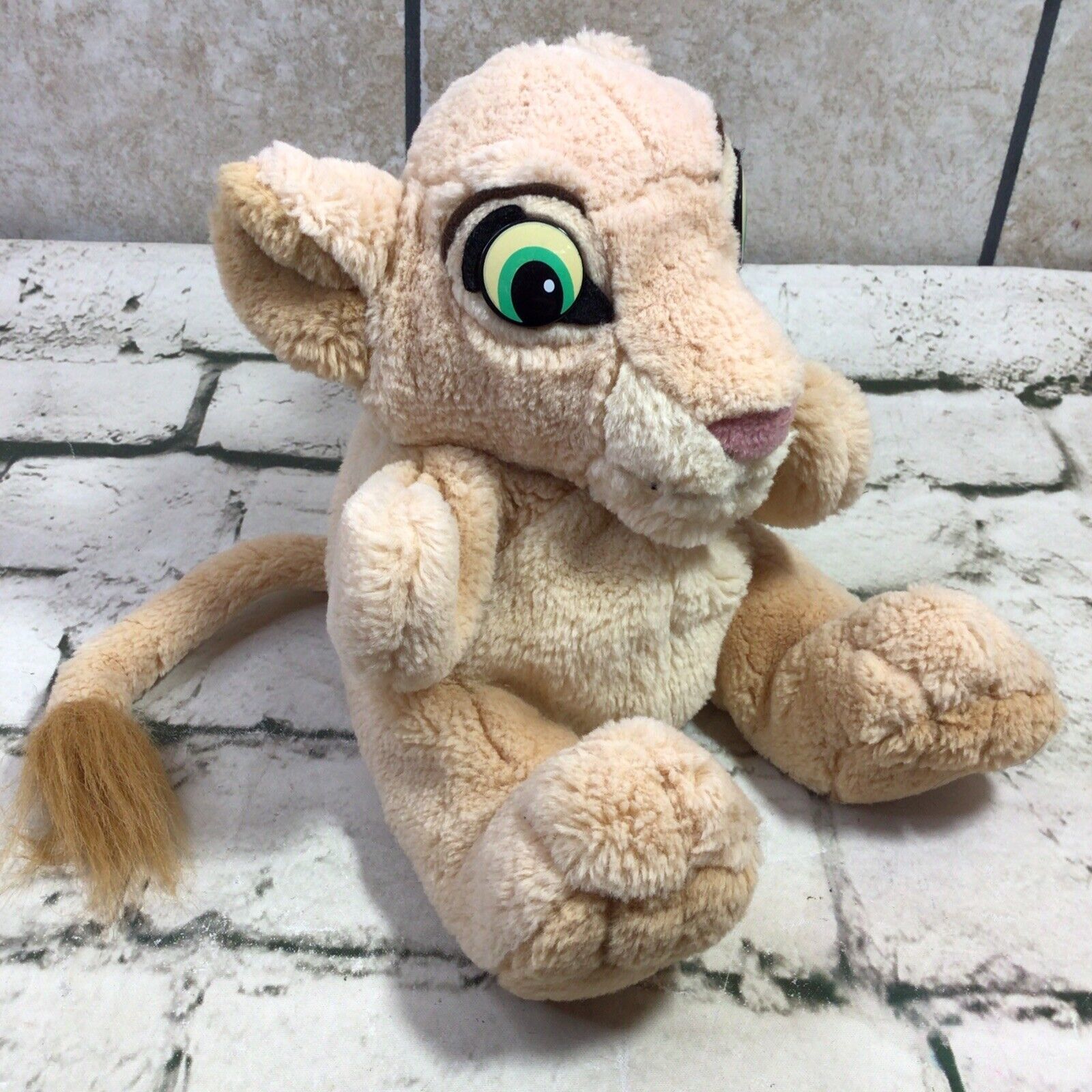 Lion King Nala Hand Puppet Plush Stuffed Toy Vintage 1994 Applause Walt