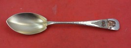 Antique Hammered and Applied by Gorham Sterling Silver Ice Cream Spoon GW 6" - $385.11