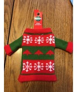 Holiday Wine Bottle Sweater Dressing - Ships N 24h - $14.80