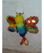 LOT 2 LAMAZE BABY BUG INSECT CLIP N GO PLAY ACTIVITY TOYS RING LINK FIREFLY - $16.82