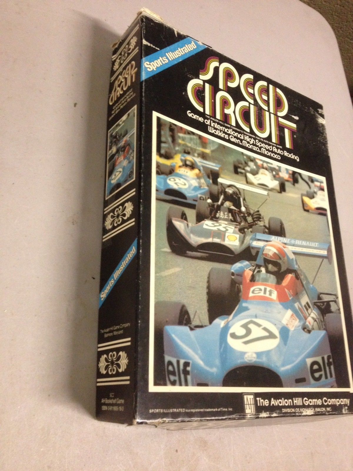 Avalon Hill Sports Illustrated Speed Circuit And 10 Similar Items