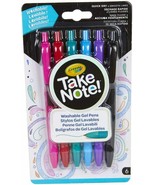 Crayola Medium Point Washable Gel Pens Set, School and Adult Coloring Su... - $7.91