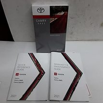 2021 Toyota Camry Owners Manual [Paperback] Auto Manuals - $98.99