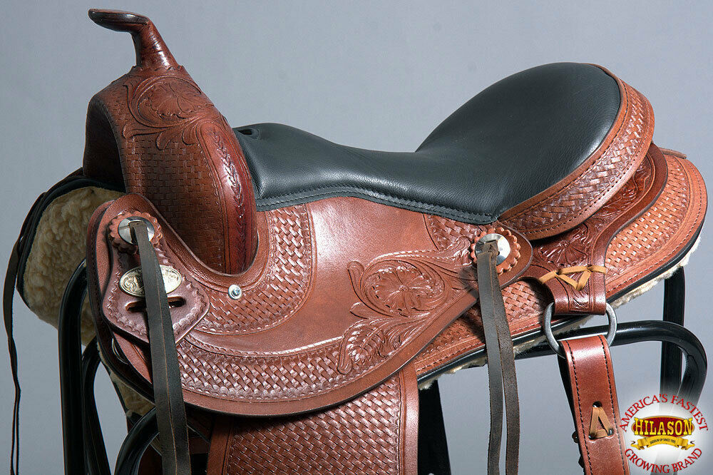 Hilason Gaited Western Trail Pleasure Endurance Horse Saddle Brown U