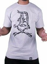 Dissizit! english men d gun show grey heather t-shirt
