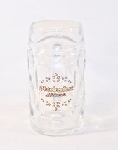 Rickard&#39;s Oktoberfest Beer Mug Stein Clear Glass - £7.37 GBP