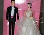Hallmark Keepsake Barbie & Ken Wedding Cake Topper Ornaments New In Box 1997
