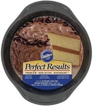 Wilton Perfect Results Nonstick Round Cake Pan, 9 by 1.5-Inch, Silver, 3... - $24.74