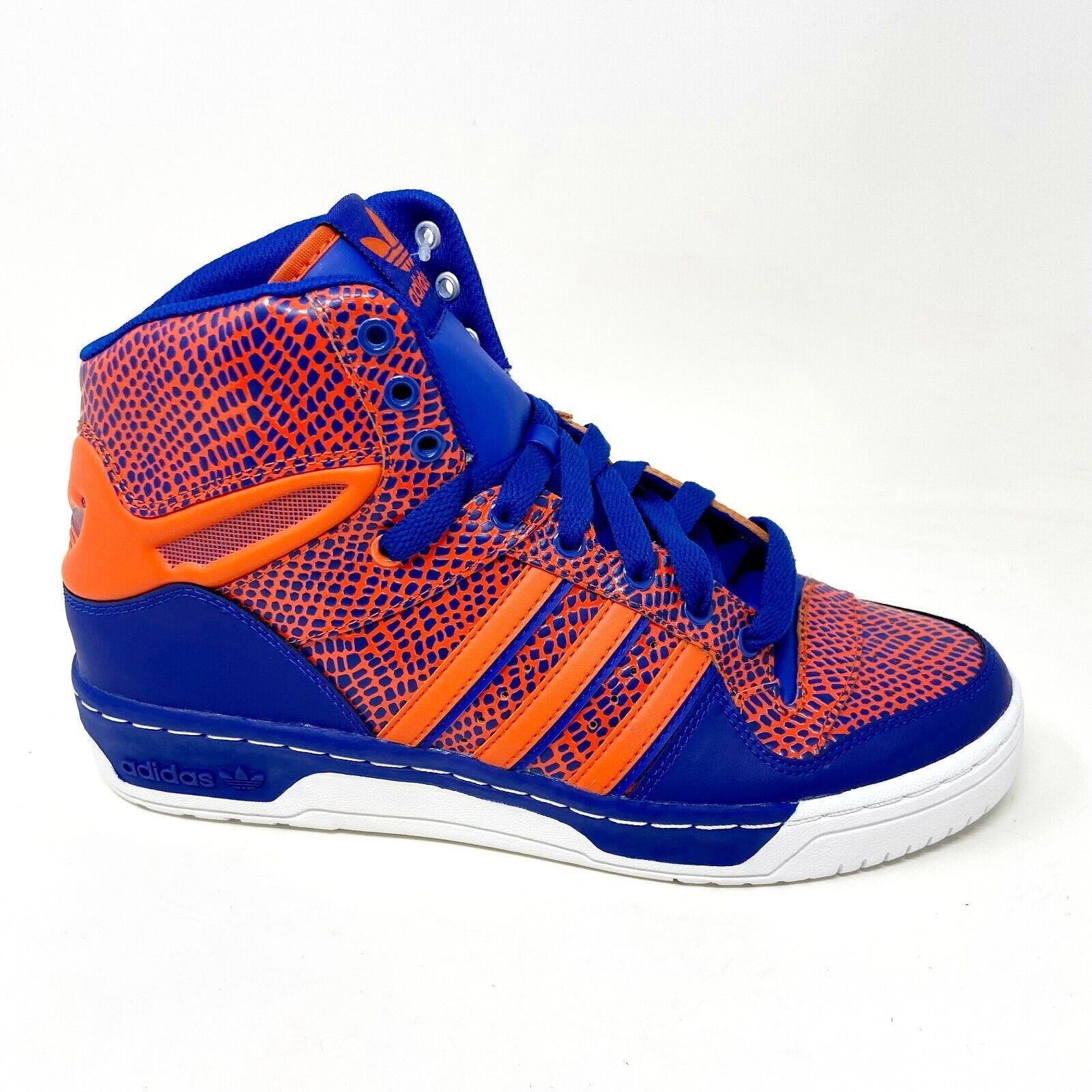 Adidas Originals Metro Attitude Orange Blue Knicks Mens Sneakers C75407