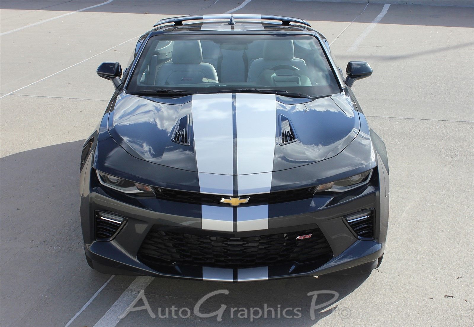 2017 Camaro SS RS Convertible Racing Stripes Turbo Rally Vinyl Graphic ...