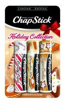 ChapStick Holiday Collection, Lip Balm Tube, 0.15 Ounce Each (Candy Cane, Pumpki