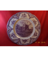 10&quot; Dinner Plate, Johnson Bros., Old Britain Castles, Lavender Pattern - $24.99