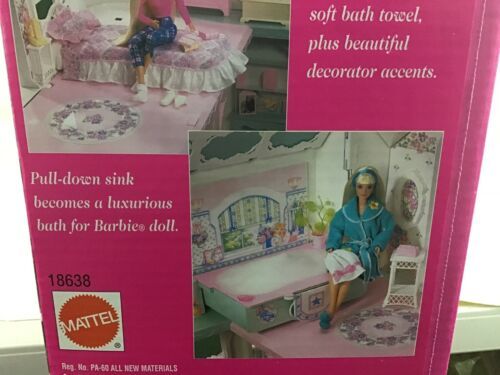 Barbie Deluxe Dream House 1998 with 42 Furniture Decor Pieces New ...