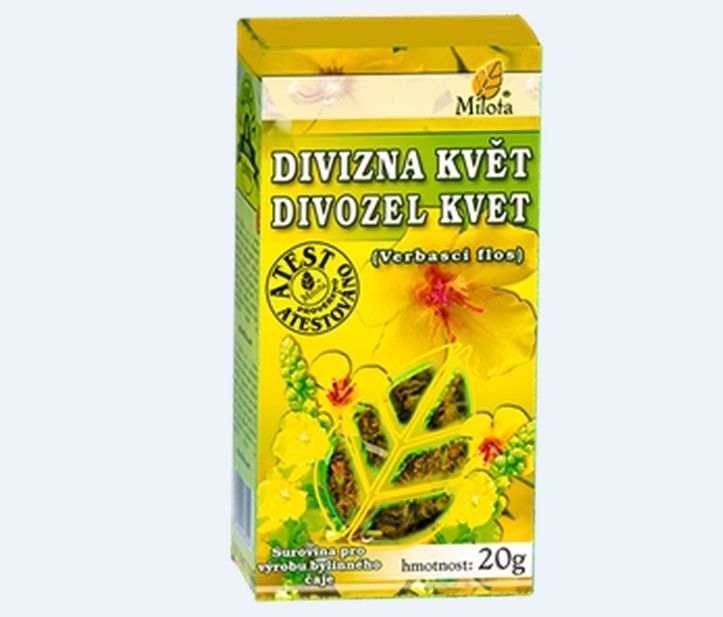 Mullein Flower 20g -  Verbascum Thapsus - Organic Herbal Dried Tea Loose Herb