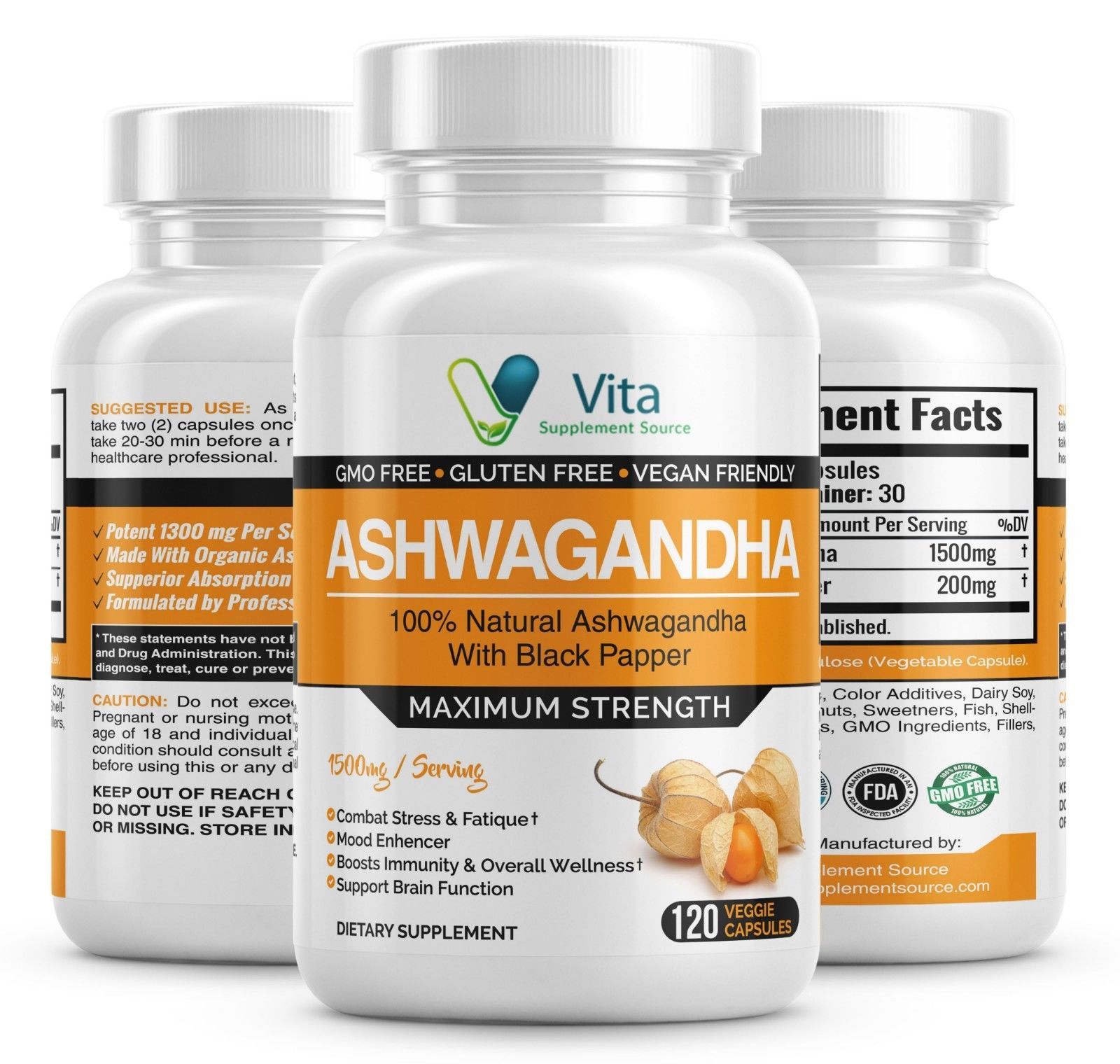 ashwagandha root powder pills