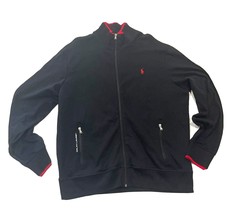 Polo Ralph Lauren men&#39;s Soft Cotton Track Jacket - size XL - Black -reta... - $89.05