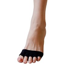PANDA SUPERSTORE Women's Fingerless Half Socks Five Toes Floor Socks Five Finger