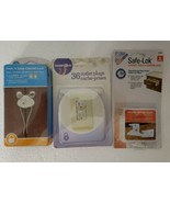Baby Newborn Starter Kit Lot Child Proof Plug Outlet Covers Drawer Latch... - $19.99