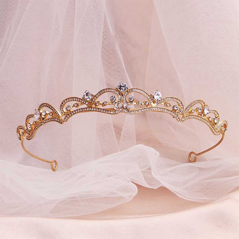 Miallo Newest Baroque Wedding Tiaras and Crowns Bridal Hair Jewelry Headpieces P
