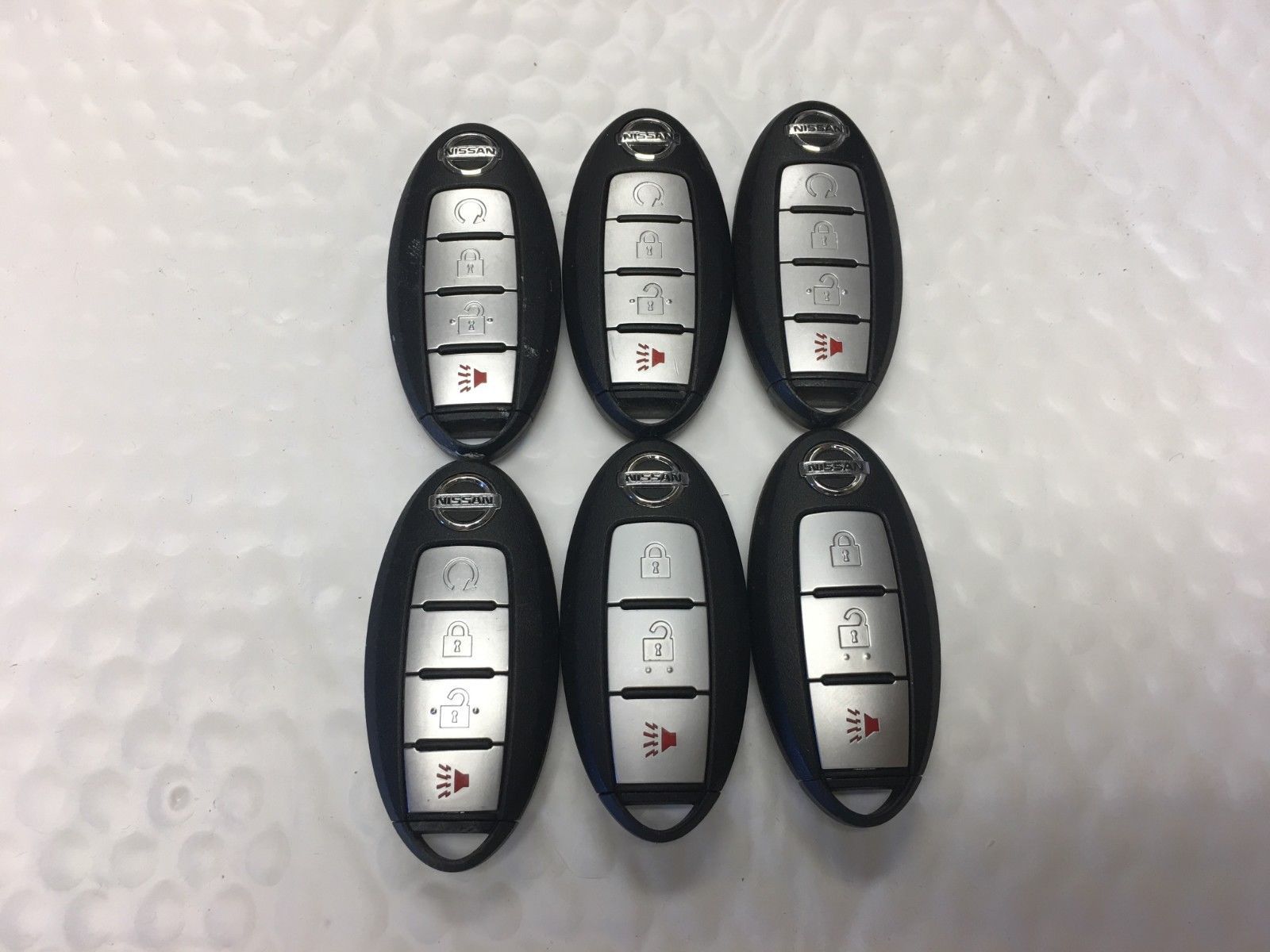 lot of 6 20162017 NISSAN PATHFINDER keyless remote fob KEY