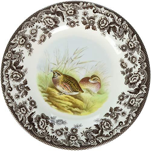 spode woodland quail salad plat