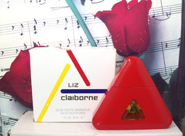 Liz Claiborne EDT Spray 1.0 FL. OZ. NWB. Vintage. Red - $44.99