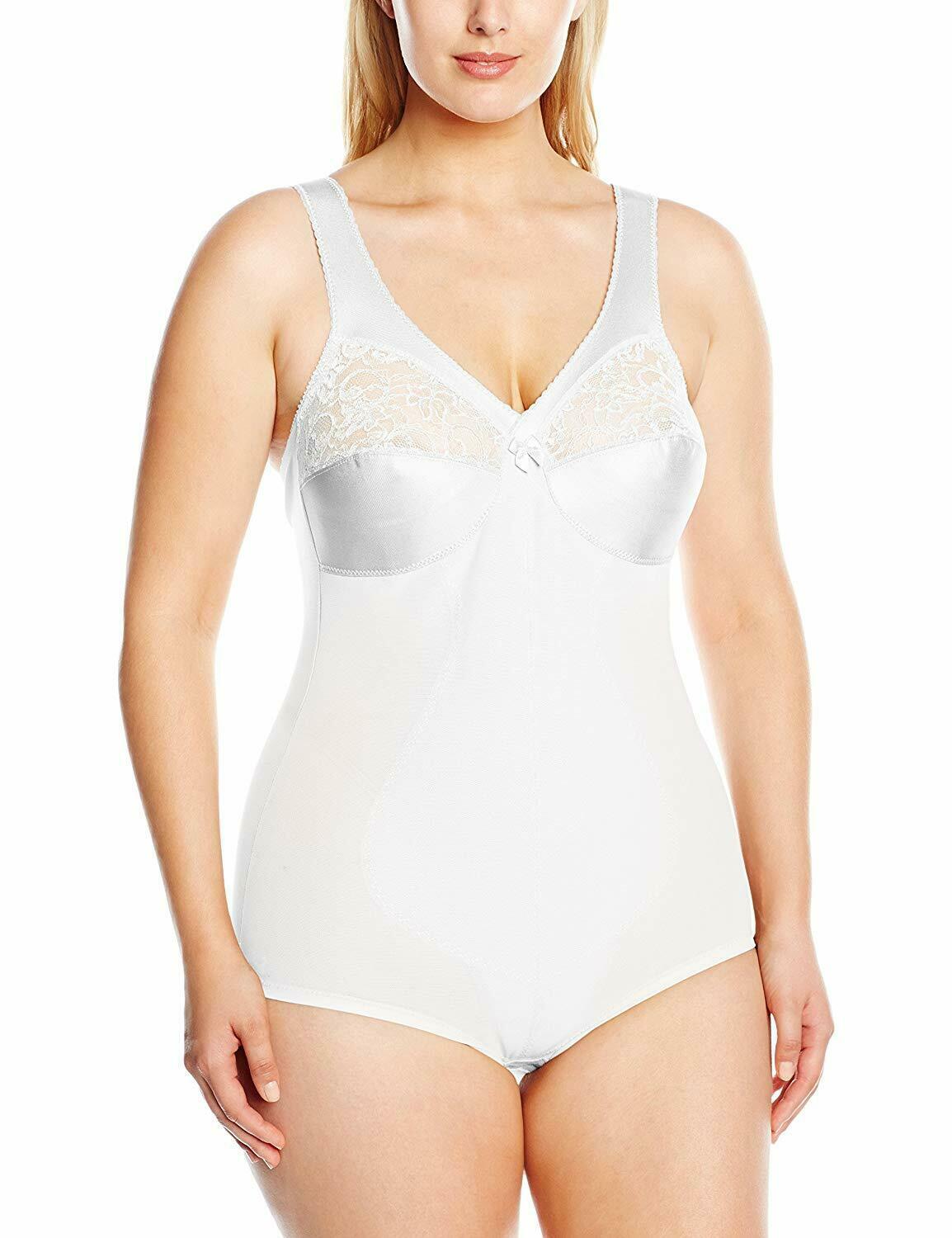 Glamorise White Magic Lift Body Briefer Us 42dd Uk 42dd Shapers