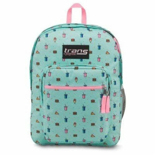 New TRANS by JANSPORT Blue Munchies Print Supermax Multi Pocket ...