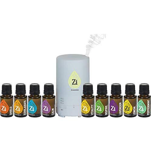 Zi Essentials Diffuser Kits Home Aromatherapy Essential Oils Set