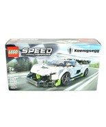 Lego Speed Champions Koenigsegg Jesko 76900 280PCS Brand New Sealed Box - $50.27