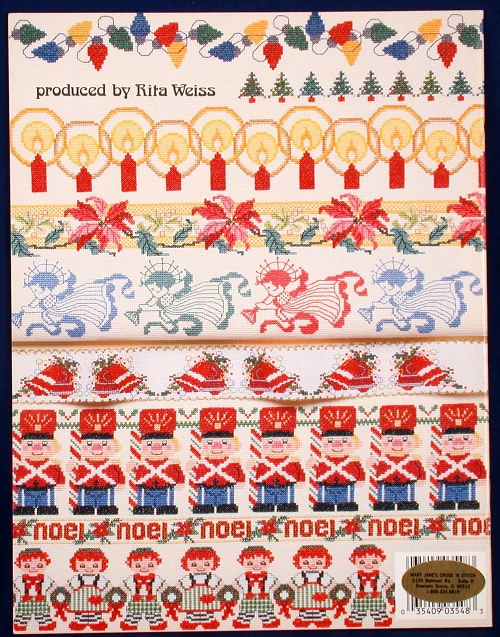Christmas Borders Sam Hawkins Cross Stitch Patterns 3548 Other