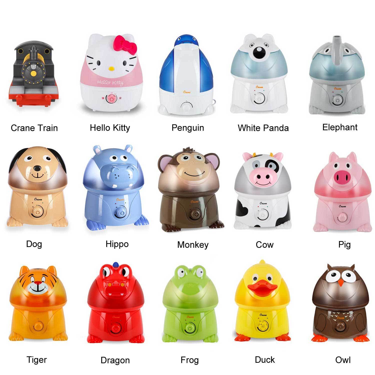 Crane Adorable Cool Mist HumidifierFrog Only Humidifiers